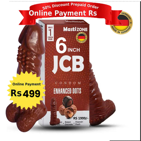 6 Jcb Condom with Realistic Texture 6 inch Reusable Man Condom