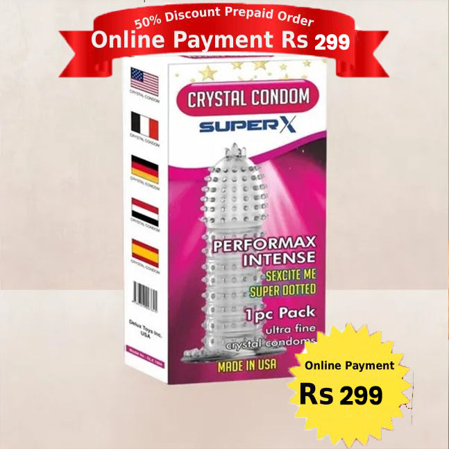 SUPER Cristal Condom 50% Discount Prepaid Order